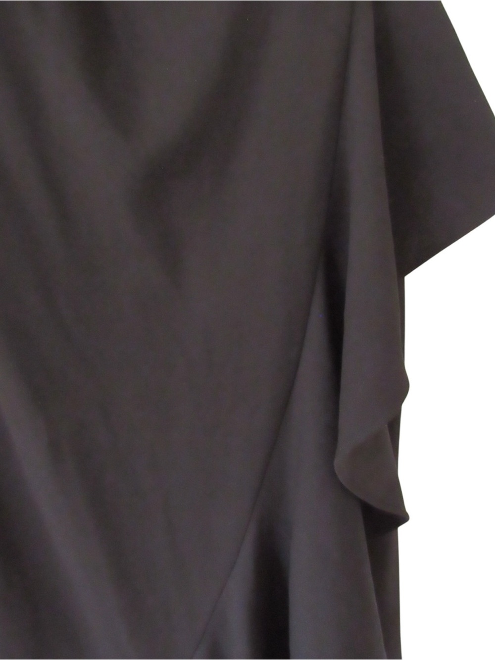 Dress the Population Paris Black Strapless Ruffle Long Gown XL Mermaid Formal - Picture 4 of 11